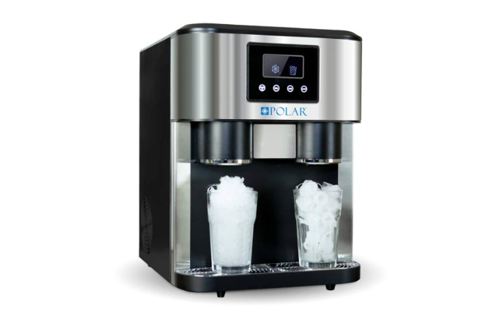Ice cube maker with Ice water & Crushed Ice